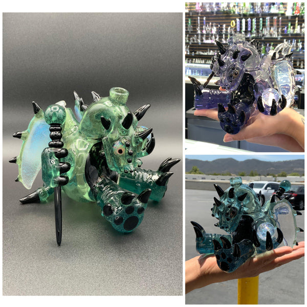 CFL Dragon by Kiebler Glass