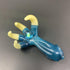 Cthulhu Claw Pendant (Blue) by Al's Boro Creations