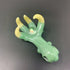 Cthulhu Claw Pendant (Ghost Mint) by Al's Boro Creations