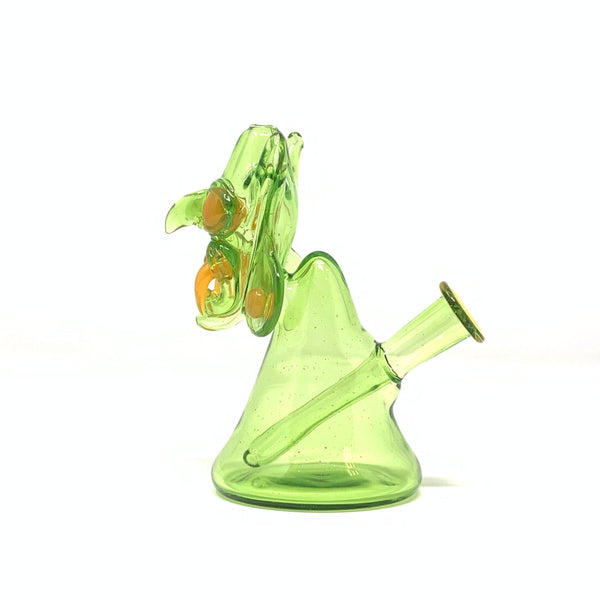 Green Honey Snatcher by Chase Glass