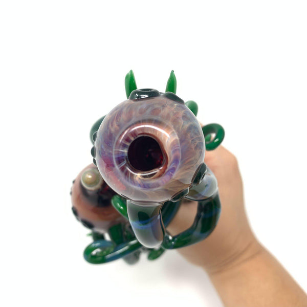 Hoobs Glass/Forge Glass Collaboration Hand Pipe