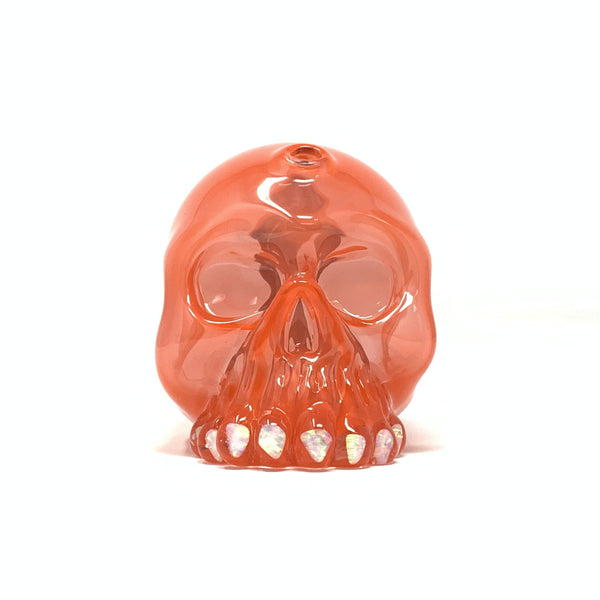 Hot Sauce Skull with Opal Grill by Carsten Carlile