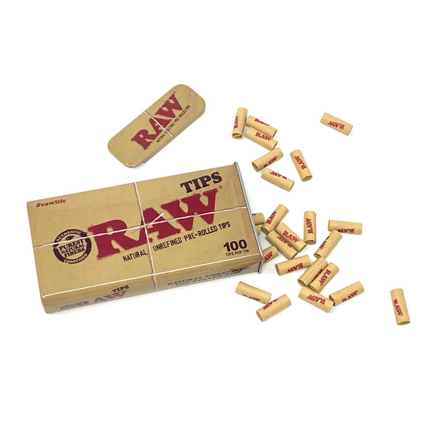 Raw Pre- Rolled Tips 100ct